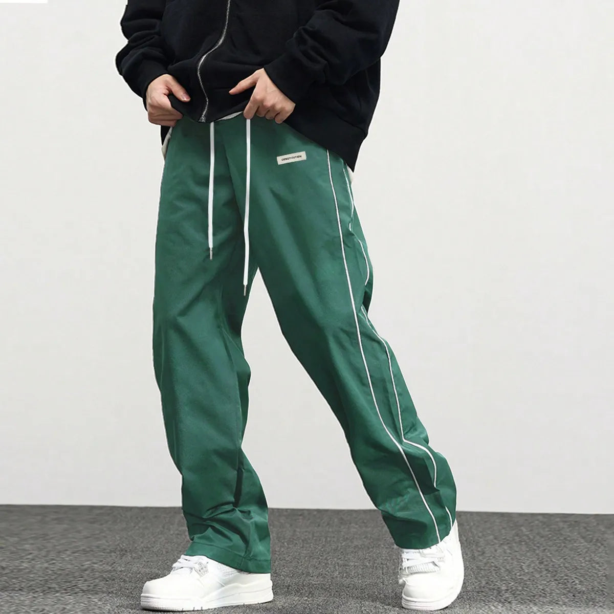 Casual Cotton Cargo Pants For Men, Men's Loose Cargo Pants