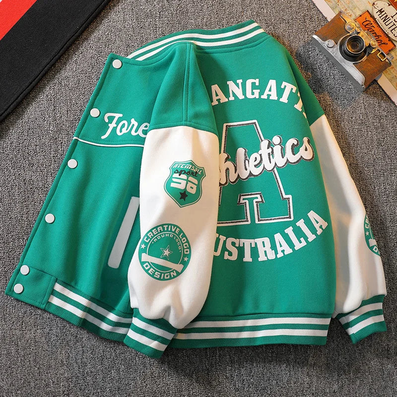 Boys Baseball Jackets For Kids
