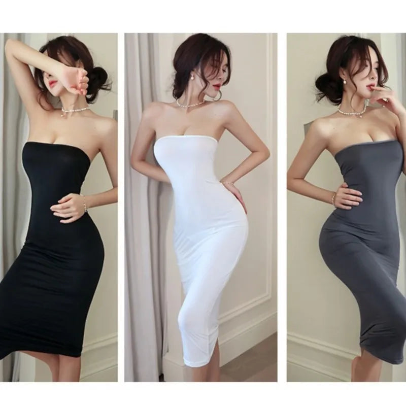 Open Back Dress Strap Hollow Out Temptation Evening Dress