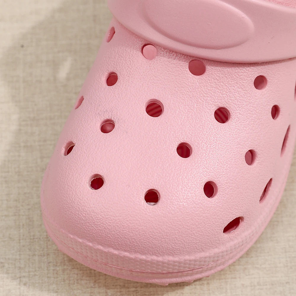 New Children's Slippers Waterproof Summer Outdoor Anti-Slip Beach Shoes for Boy Girl Fashion Garden Hole Shoes