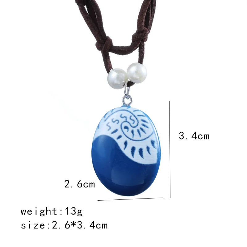 Anime Movie Princess Moana Necklace for Women