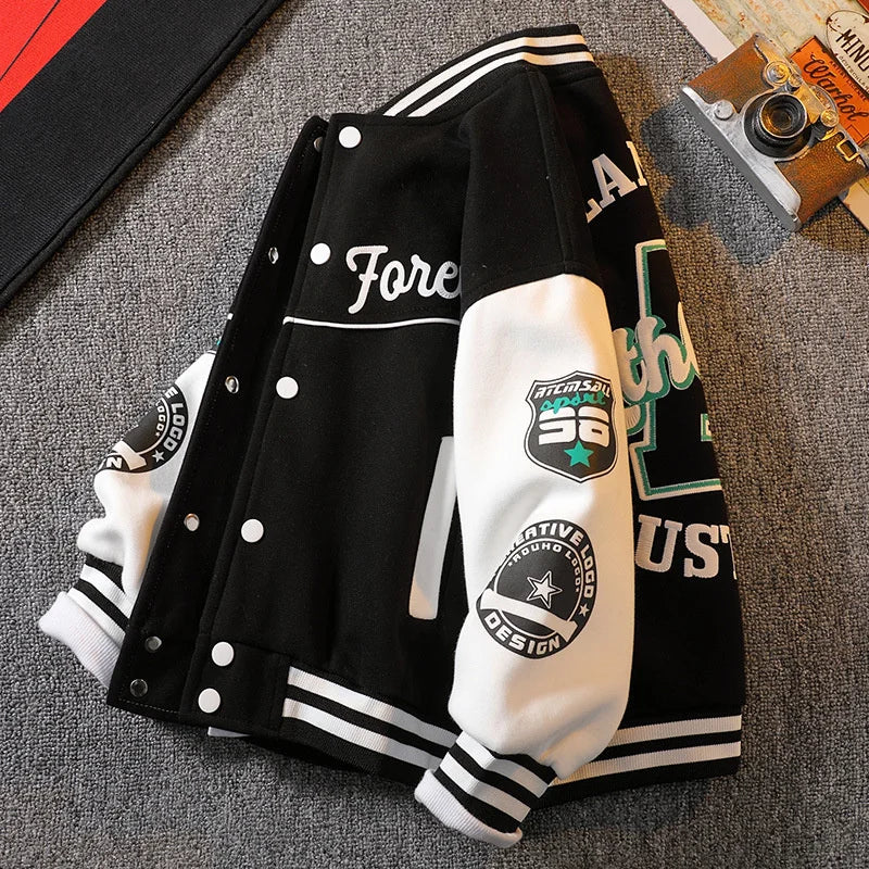 Boys Baseball Jackets For Kids