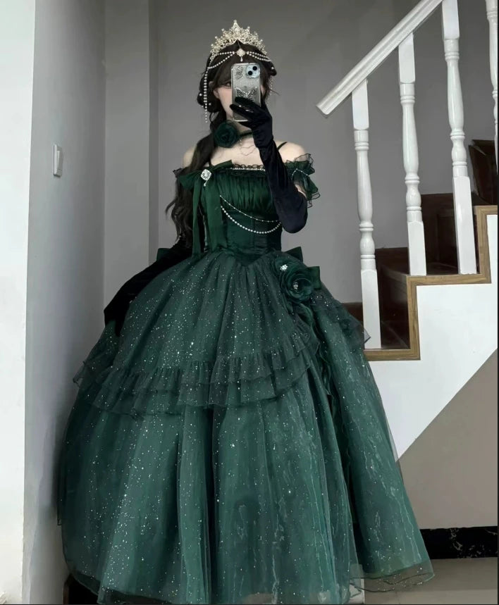 Original Design Women's Sweet Flower Wedding Dress