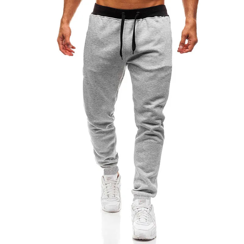 Men's Casual Pants Fashion Drawstring Casual Pants