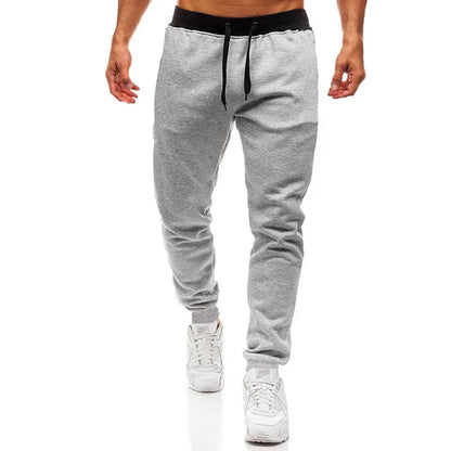 Men's Casual Pants Fashion Drawstring Casual Pants