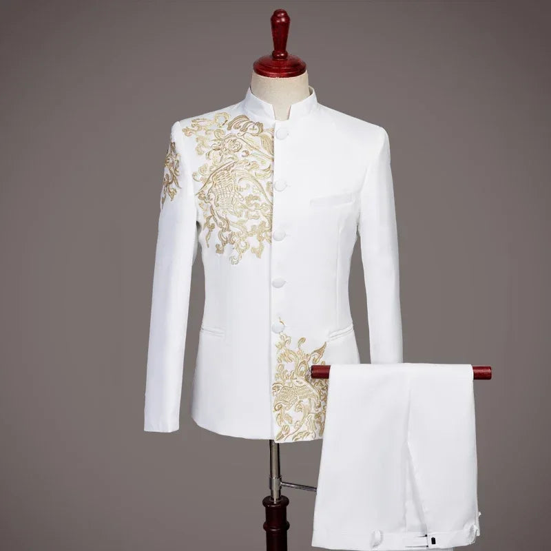 Black White Men's Suits