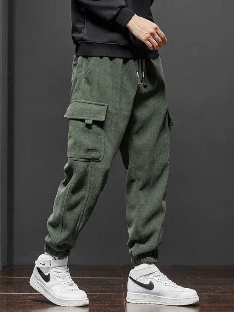 Elastic Waist Casual Pants for Men