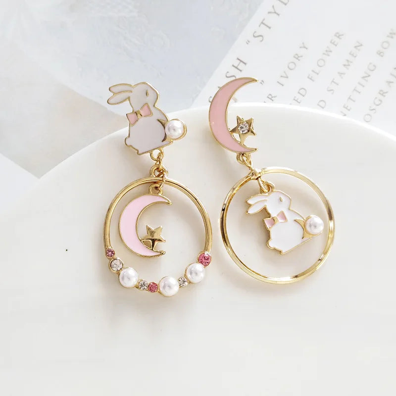 Cute Cat Dangle Earrings For Women
