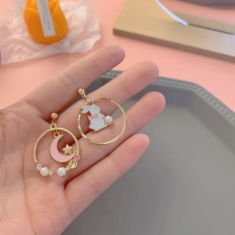 Cute Cat Dangle Earrings For Women