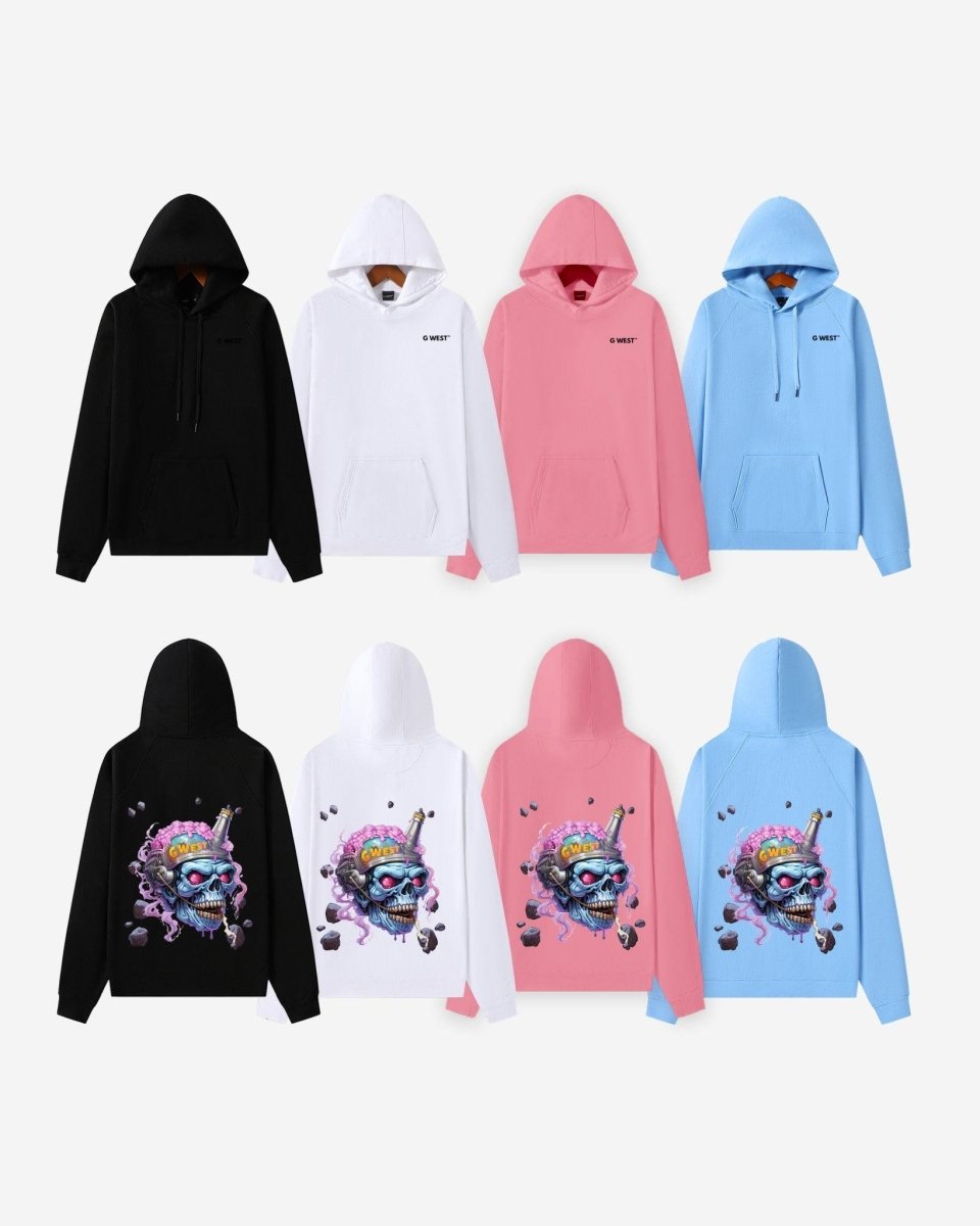 G West Mens Beer Buddy Oversize Hoodie